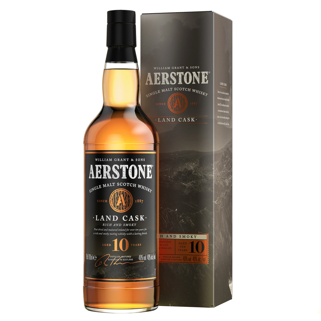 AERSTONE LAND CASK 10YO 40° 70CL