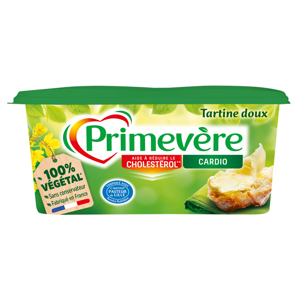 PRIMEVERE TARTINE DOUX 55% MG BARQUETTE 500G