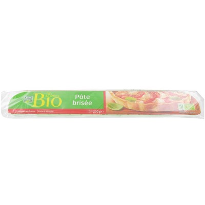 PATE BRISEE MGV PRETE A DEROULER BF BIO FILM 230 G