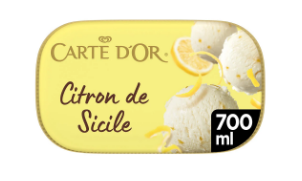 Carte D'Or Les Essentiels Sorbet Citron 700ml
