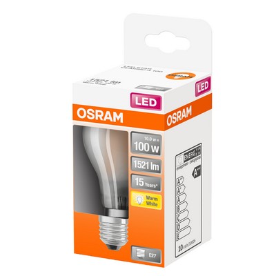 BTX1 AMP.LED STD DEPOLI CHAUD E27 OSRAM