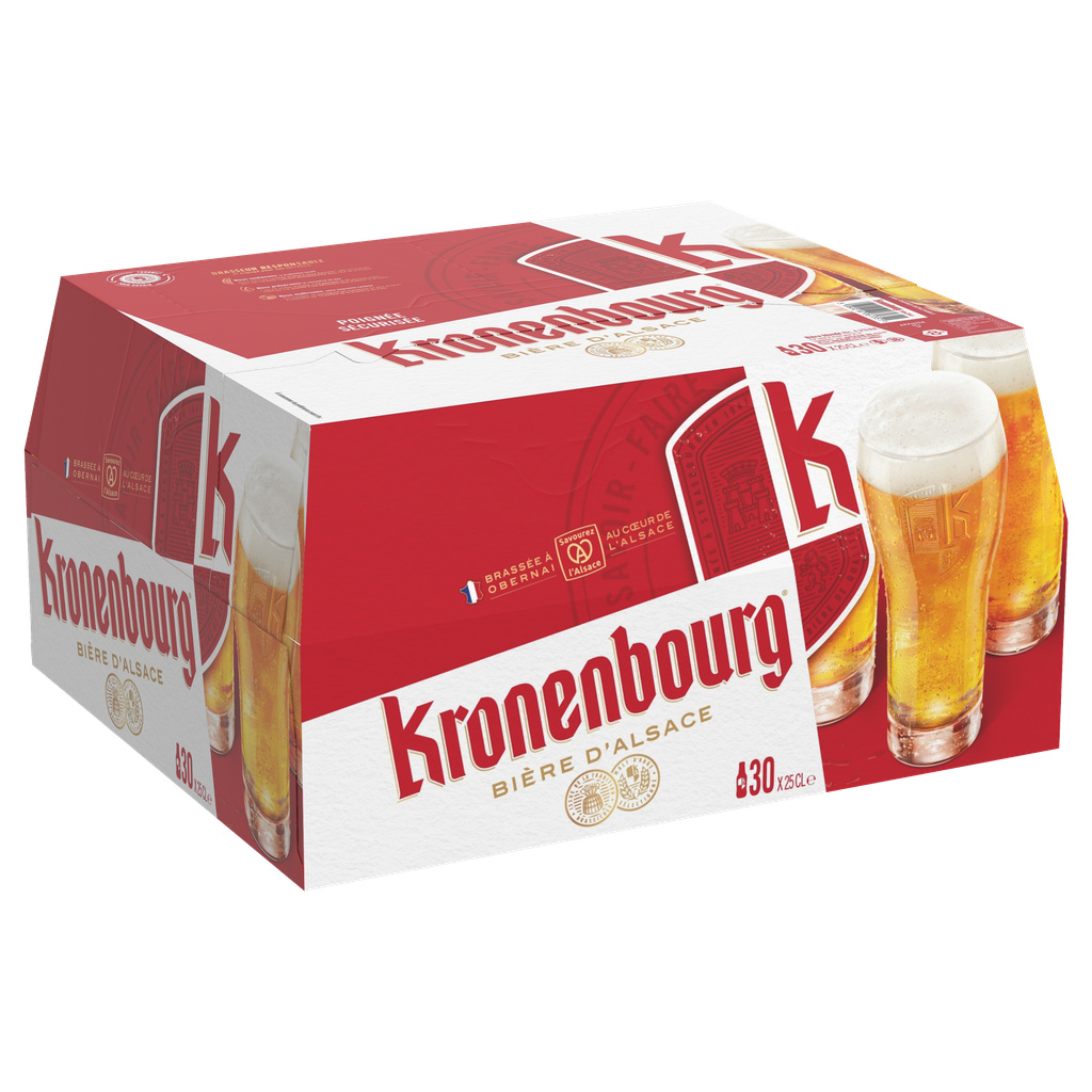Kronenbourg 30x25CL KRONENBOURG 4.2 DEGRE ALCOOL
