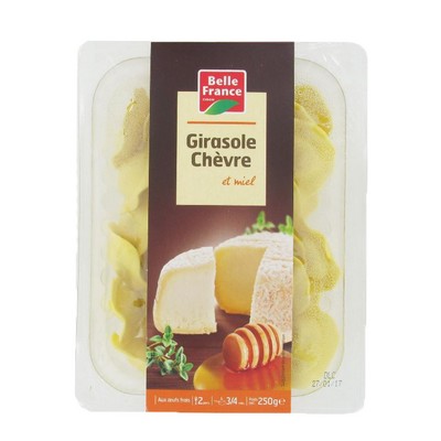 GIRASOLE CHEVRE ET MIEL BF BARQUETTE 250 G