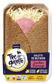 1x220G GALETTE JAMBON FROMAGE TREGALETTE