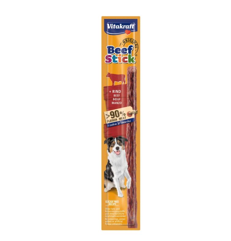 12G BEEF STICK AU BOEUF   VITAKRAFT