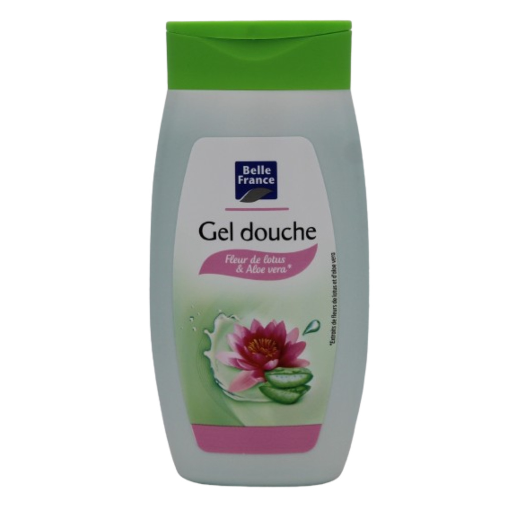 BELLE FRANCE GEL DOUCHE ALOE VERA/LOTUS 250ML