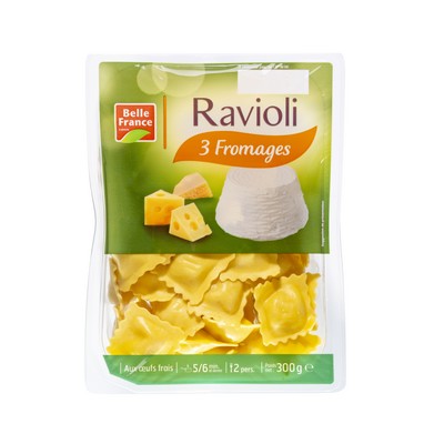 BF Three Cheese Ravioli Tray 300g