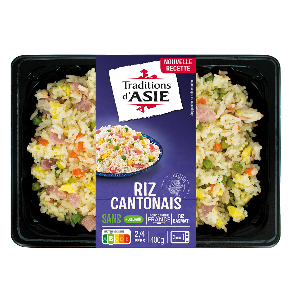 RIZ CANTONAIS TRADITIONS D'ASIE 400G