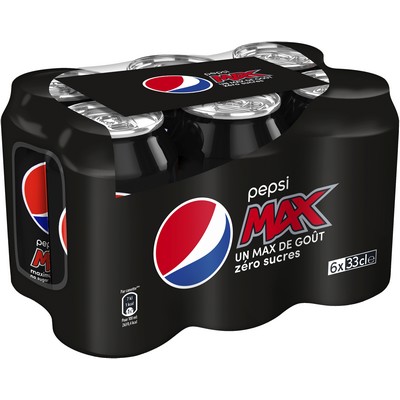 PEPSI ZERO SLK CAN 330MLX6