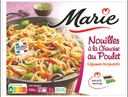 NOUILLES A LA CHINOISE AU POULET - LEGUMES CROQUANTS SAUCE SOJA ET FEVES 900G MARIE