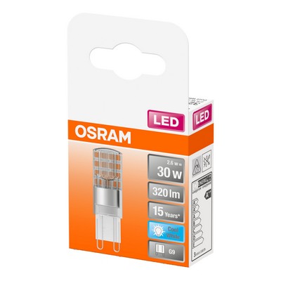 LED Bulb 2.6W G9 Cool White Capsule