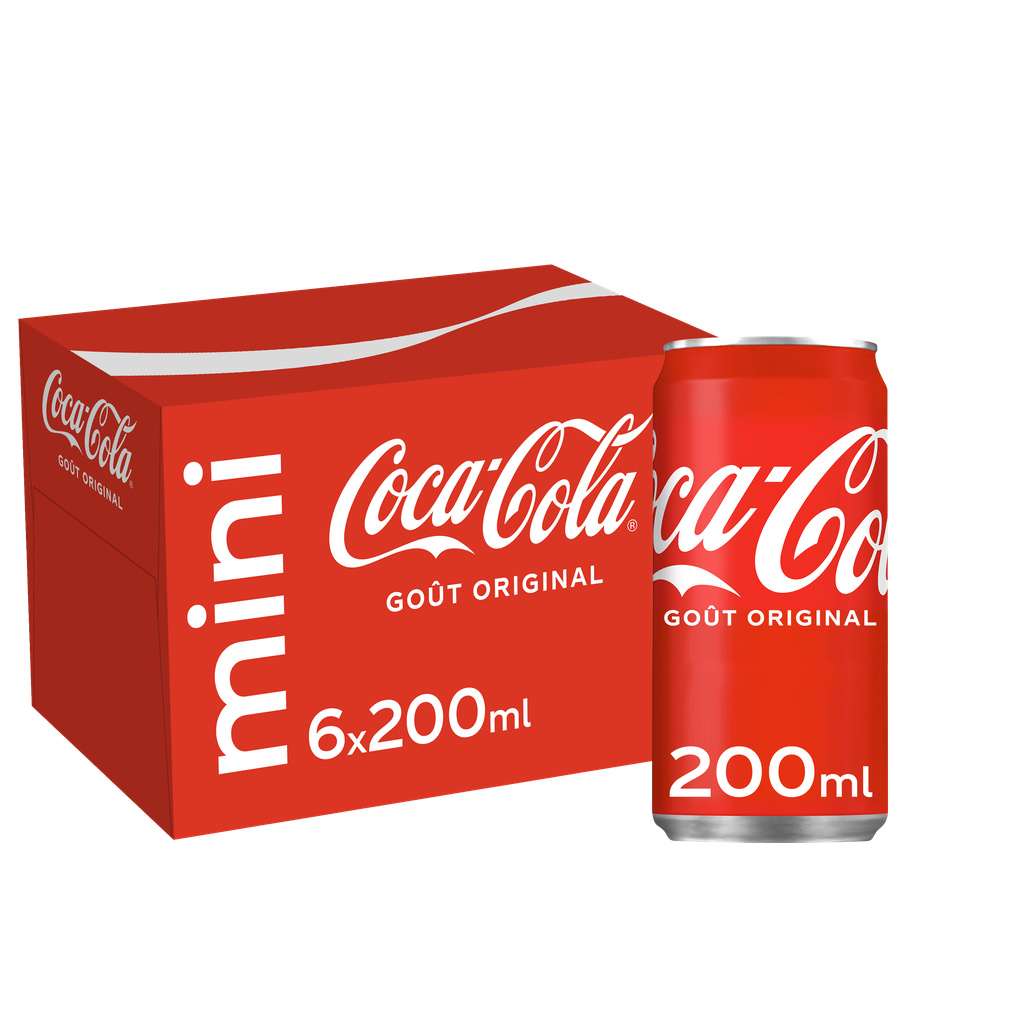 COCA-COLA 6x20cl Slim Mini Fridge Pack