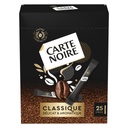 Carte Noire soluble 25 sticks Classique 45g