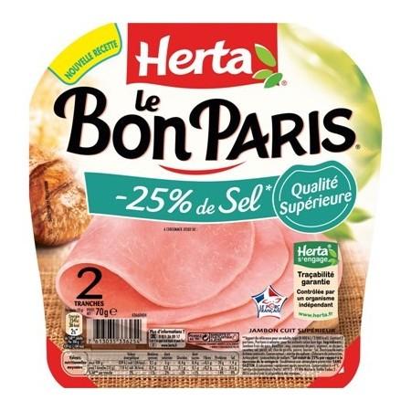 LE BON PARIS -25% less salt 2 slices 70g