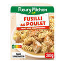 Fusilli au Poulet, Sauce champignon