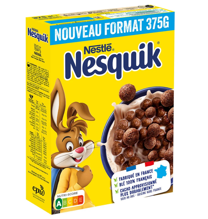 NESTLE NESQUIK Céréales 375g