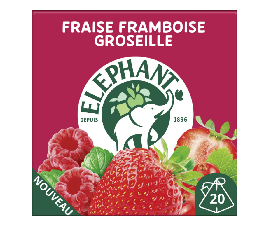 ELEPHANT FRAIS FRAMB MENTHE 20PYRx12 FR