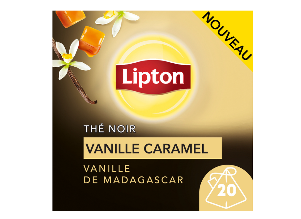 Lipton Vanilla Caramel Black Tea x20