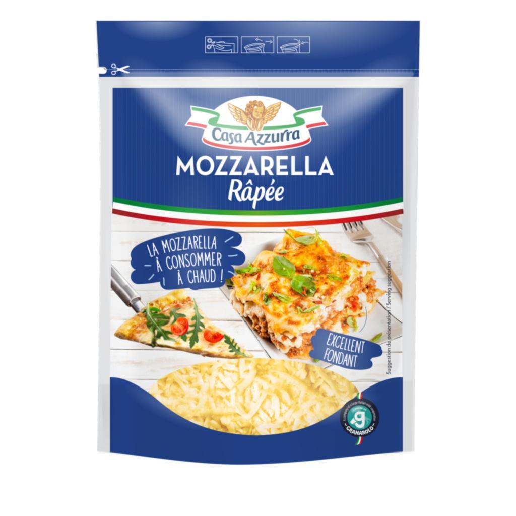 Mozzarella de vache râpée Sachet 150G