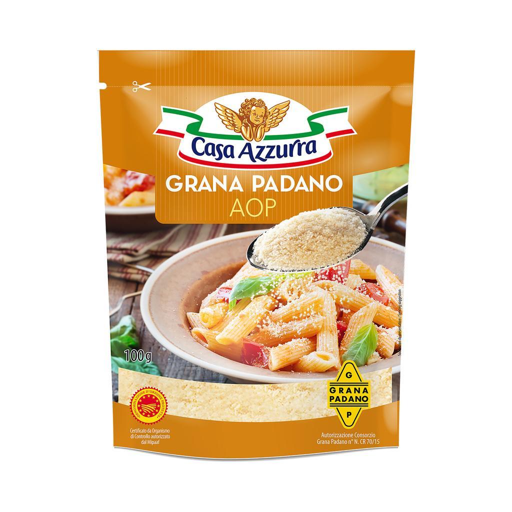 Grana Padano PDO Grated 100g Casa Azzurra