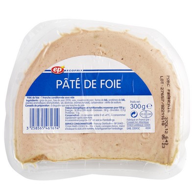 PATE DE FOIE DEMI LUNE EP FILM 300 G