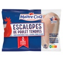 ESCALOPE DE POULET TENDRE IQF SAC 600G MAITRE COQ