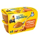 LA LAITIERE Velours de Crème Caramel au beurre salé 4x85G