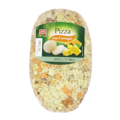 Oval 4 Cheese Pizza Belle France 180g