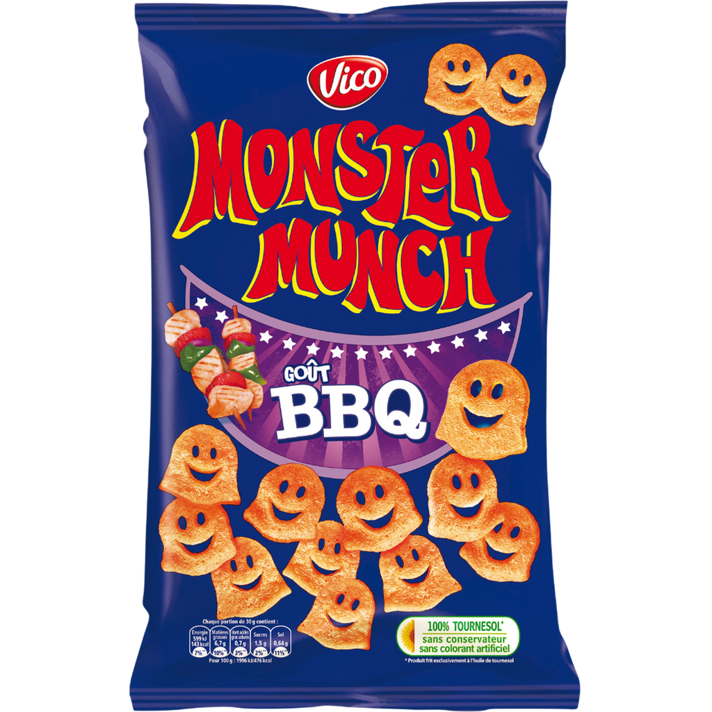 MONSTER MUNCH BARBECUE 85g