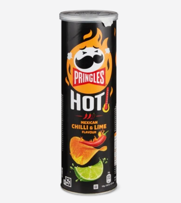 Pringles Hot Mexican Chili & Lime 160g