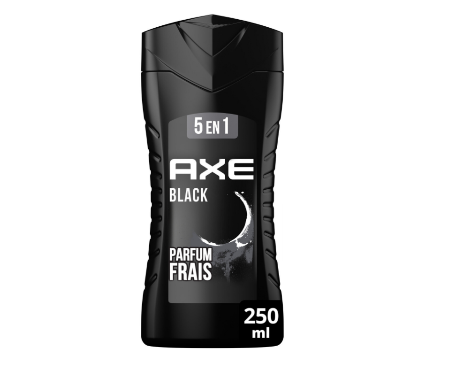 Axe Gel Douche Homme 5en1 Black 250ml