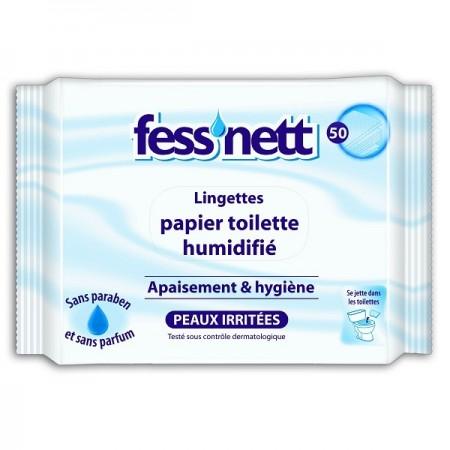 X50 PAPIER TOIL HUMID VERT ALOE FESS'NET