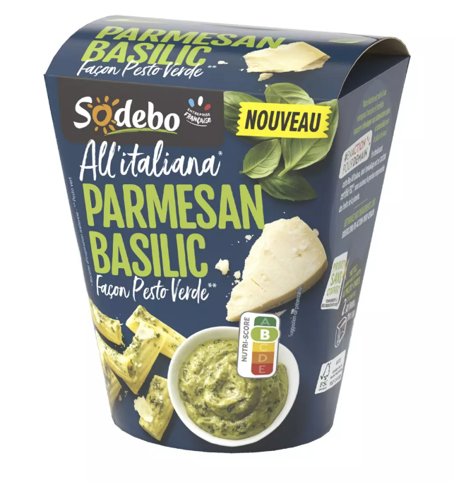 280g Box Pesto with Parmesan & Basil