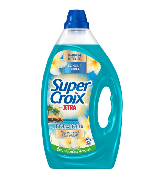 Super Croix par X•Tra Bora Bora - Lessive Liquide - 1,89L