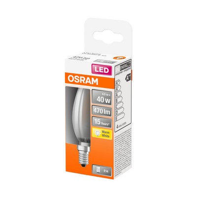 BLX1 Frosted Warm Flame LED Bulb OSRAM