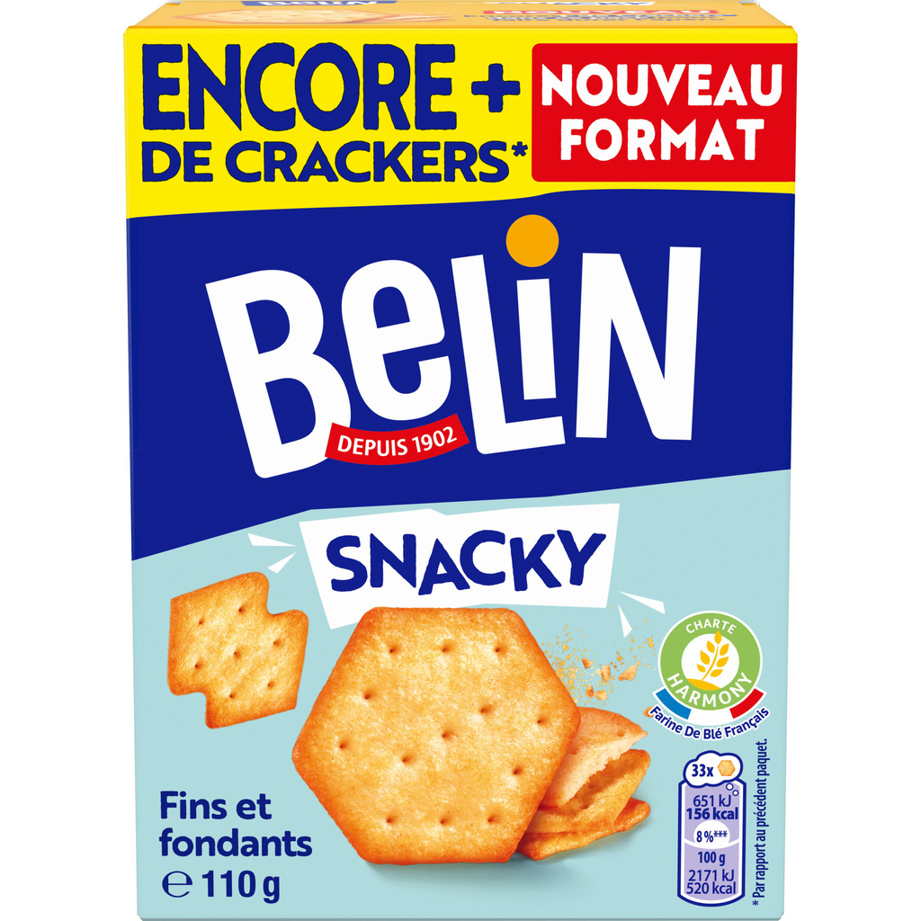 Belin Crackers Snacky 110g