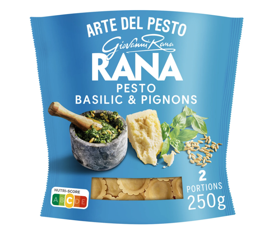 RANA Pâtes Fraîches Ravioli Pesto Basilic & Pignons