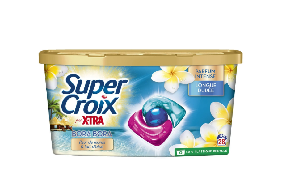 Super Croix par X•Tra Trio-Caps Bora Bora x28 