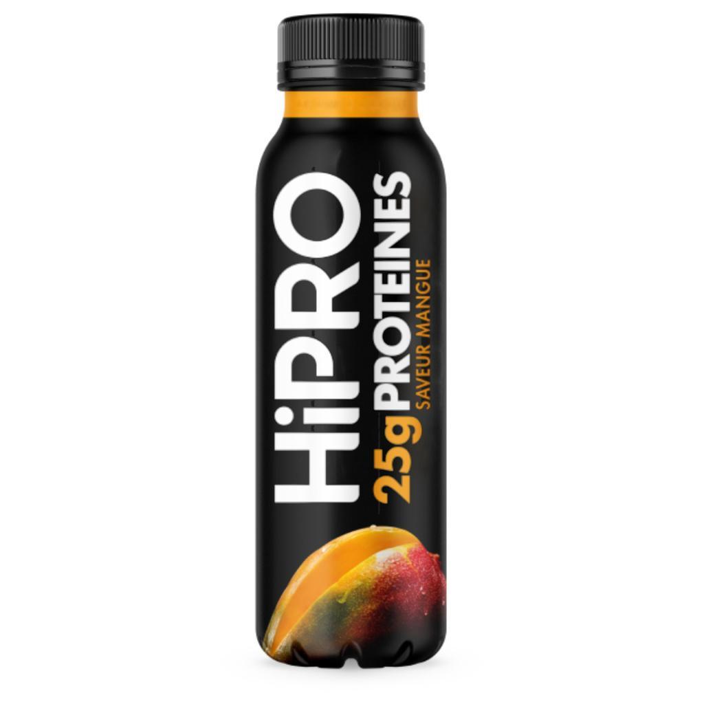 Hipro yaourt à boire protéinée mangue 0% mg 1x300g