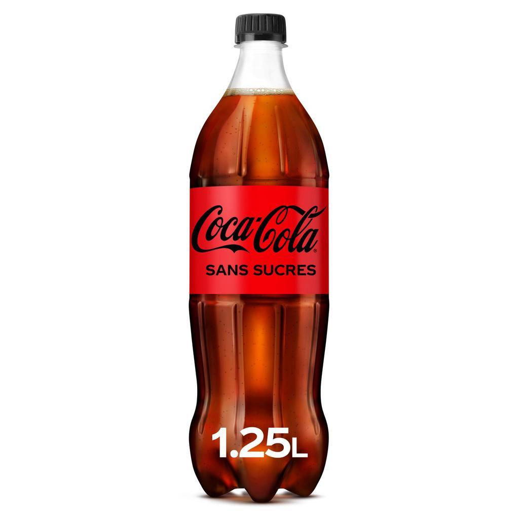 COCA-COLA SANS SUCRES PET 1,25L