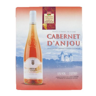 Cabernet d'Anjou Rosé 3L Belle France BIB