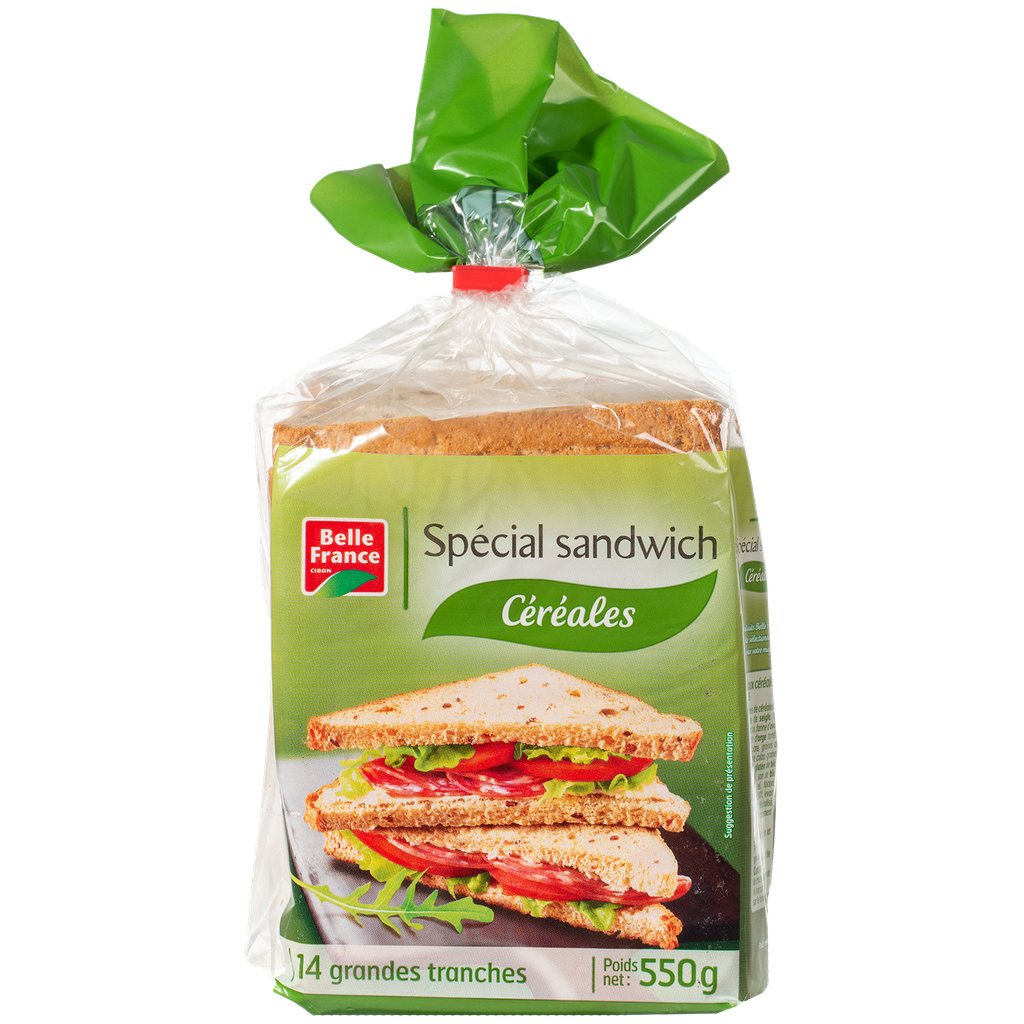 Belle France Multigrain Sliced Bread 14 Slices 550g