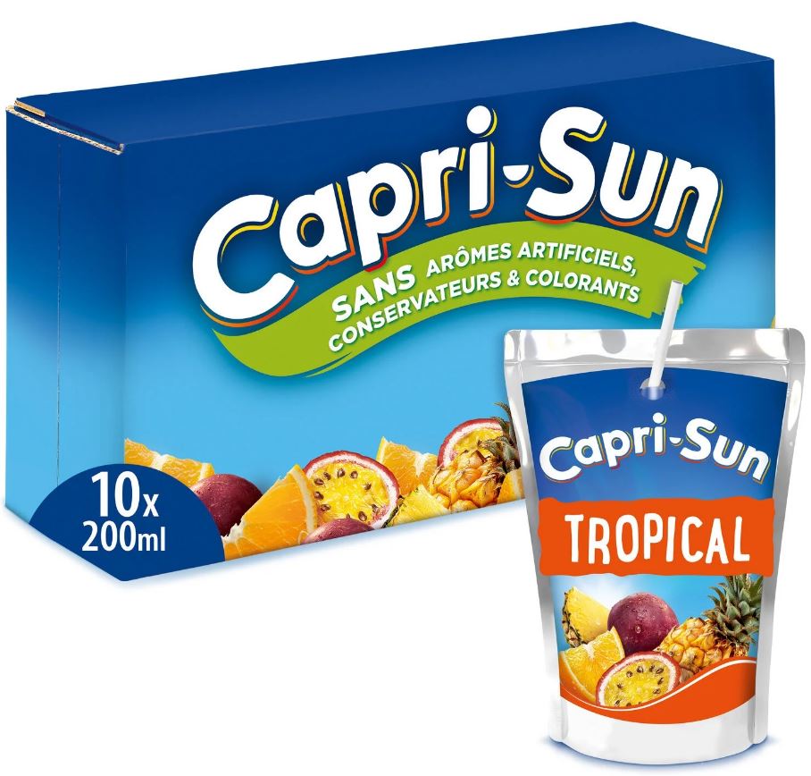 CAPRI SUN TROPICAL 10X20CL