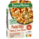 Poulet Rôti Potatoes, Sauce Blanche