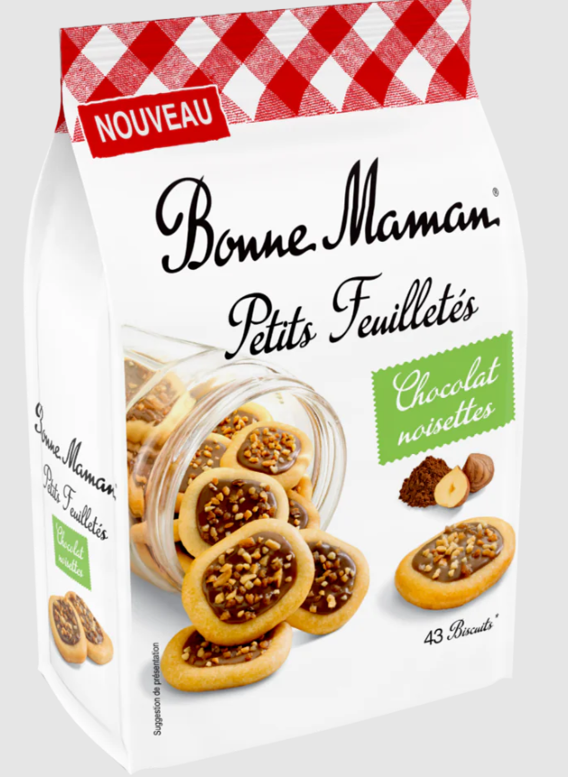 B.MAM' Mini Hazelnut Chocolate Puff Pastries 250g