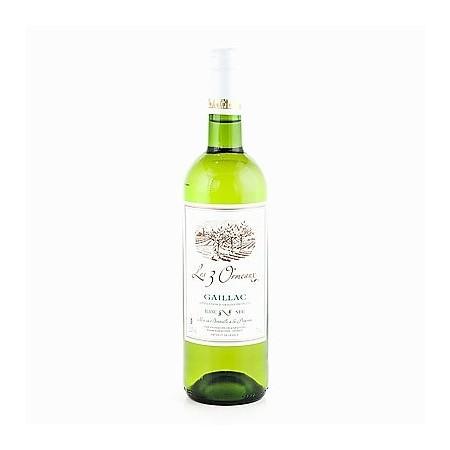 75cl Gaillac Dry White AOC Les 3 Ormeaux