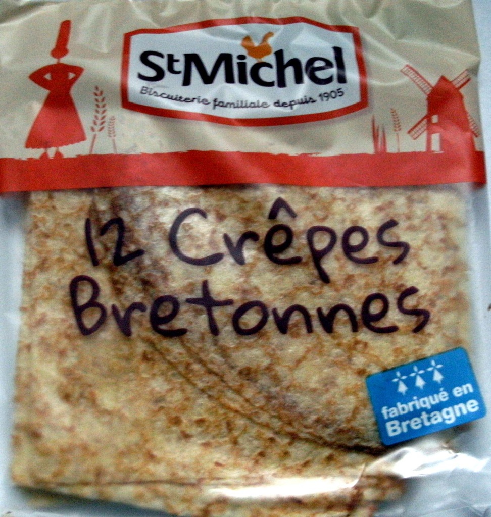 X12 CREPES NATURE ST MICHEL