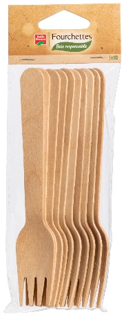BF Fourchettes en bois x10