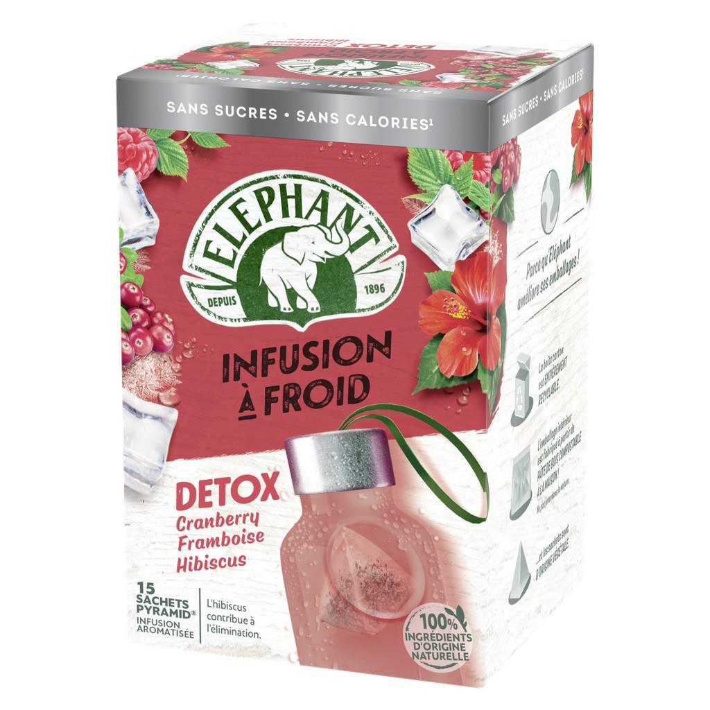 ELEPHANT Infuse à Froid Detox 15 Sachets