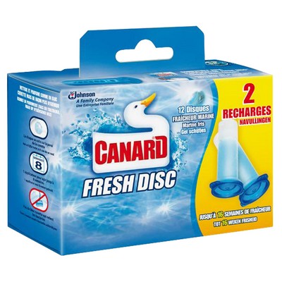 Canard® Fresh Disc® Marine Freshness Refills – 2 Refills (12 discs total)